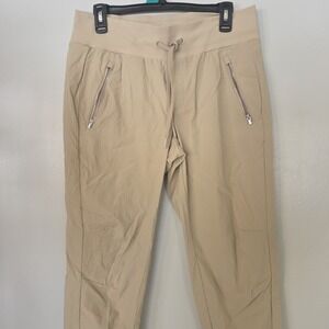 Athleta Pull On Drawstring Tie Trekke North Joggers Hiking Cargo Pant Size 8